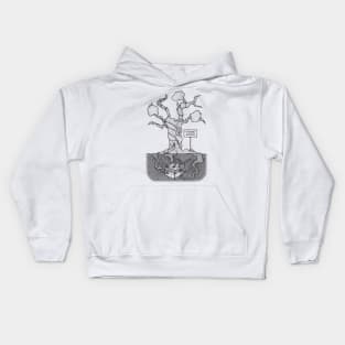 Tree here Kids Hoodie